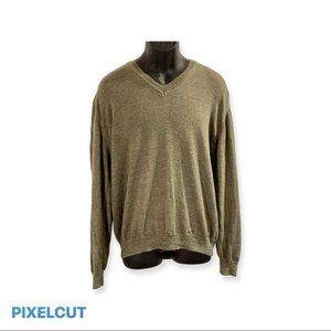 LORD & TAYLOR MENS ITALIAN MERINO WOOL SWEATER XL